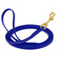 Viper Biothane Long Line 10 ft Lead with Brass Hardware Blueberry Royal 1 2" Dog Leashes Dogline