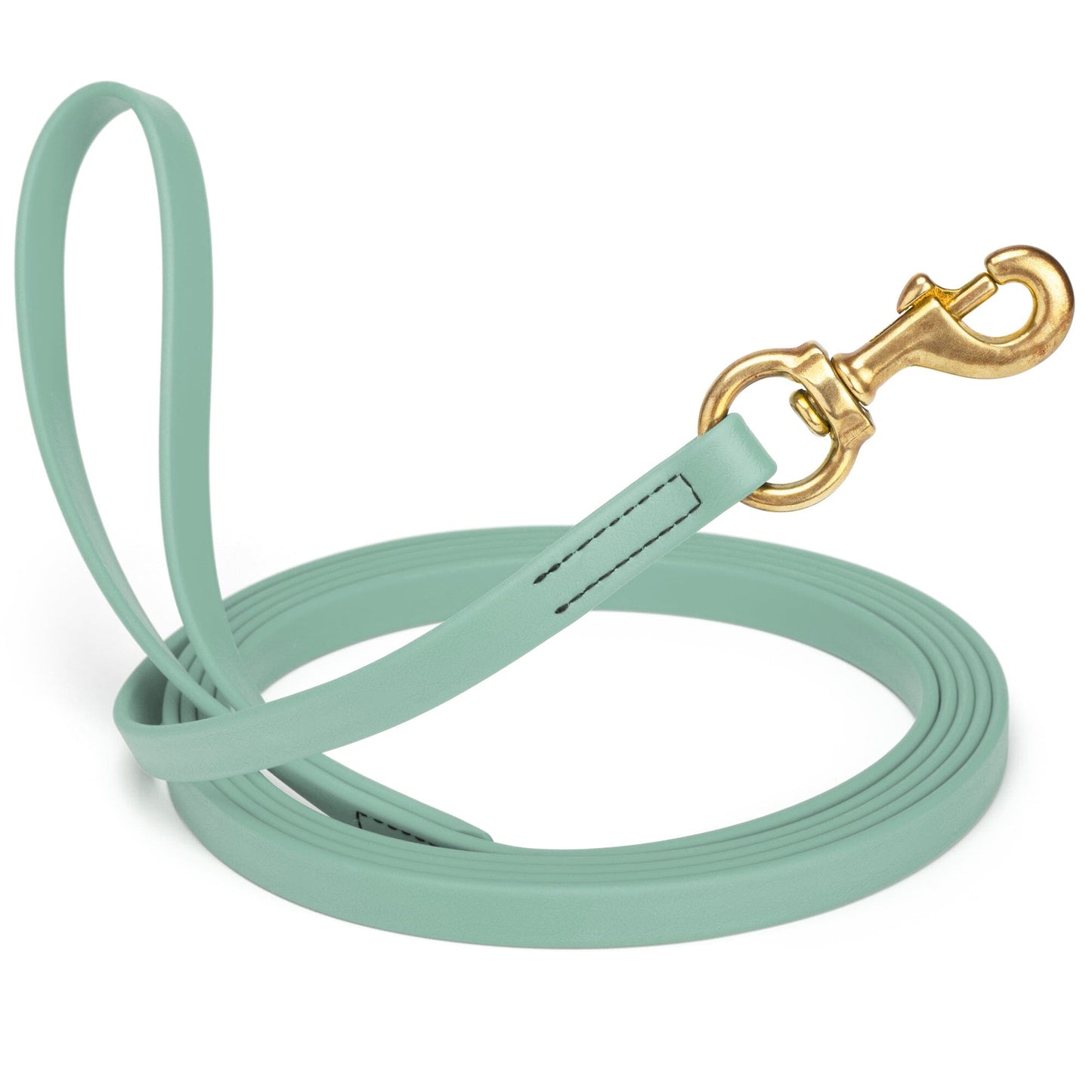 Viper Biothane Long Line 33 ft Lead with Brass Hardware Sage Green 5 8" Dog Leashes Dogline