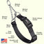 Biothane Adjustable Martingale Collar with Quick Release Buckle Dog Collars Dogline