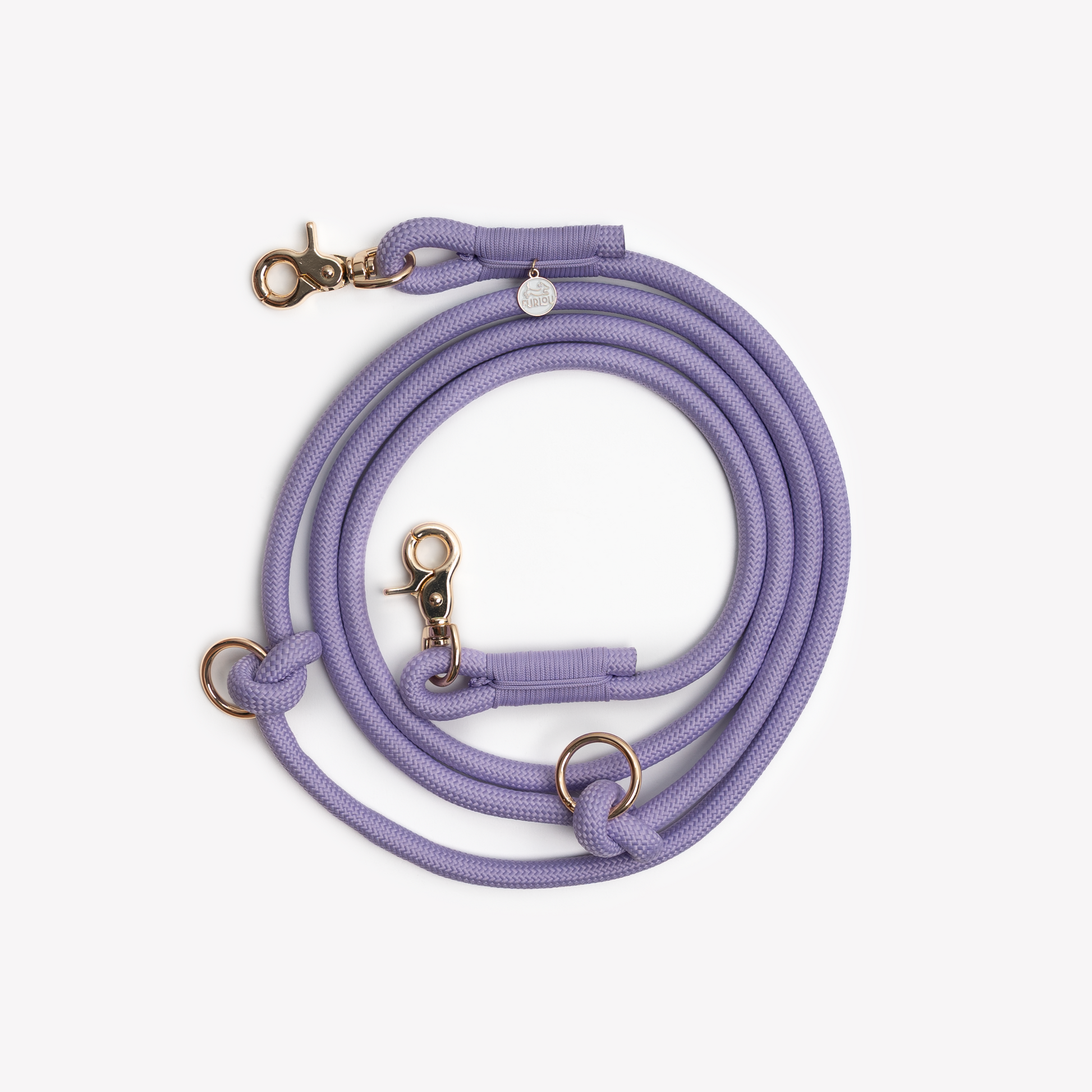 'Lavender' - Hands Free Braided Leash Hands Free Braided Leash FURLOU
