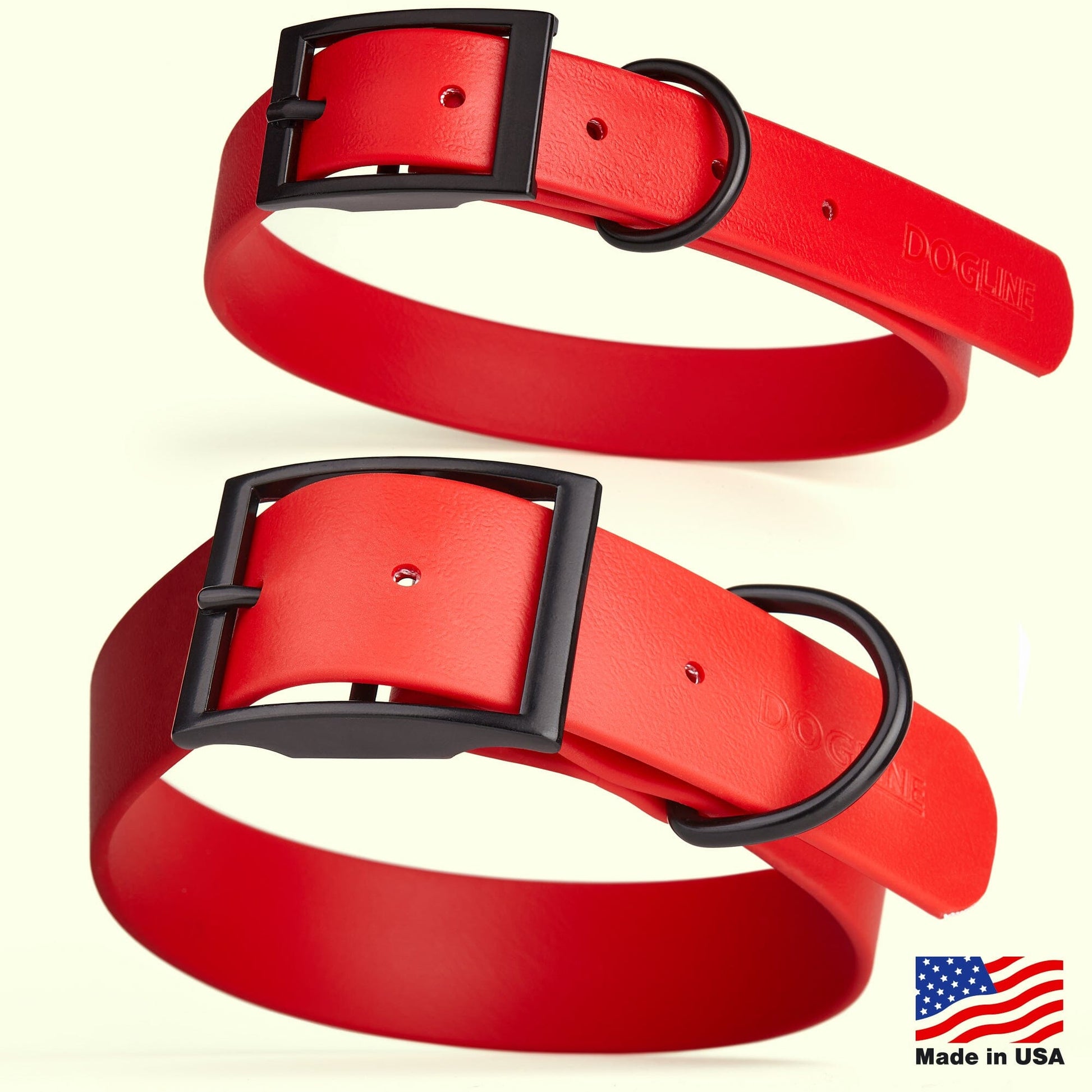 Biothane Waterproof Dog Collar - X-Large (22 to 25 inches) Dog Collar Dogline