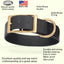 Viper Biothane Waterproof Dog Collar - Brass Hardware - 1.5in Wide - Size L (16" - 20") Dog Collar Dogline