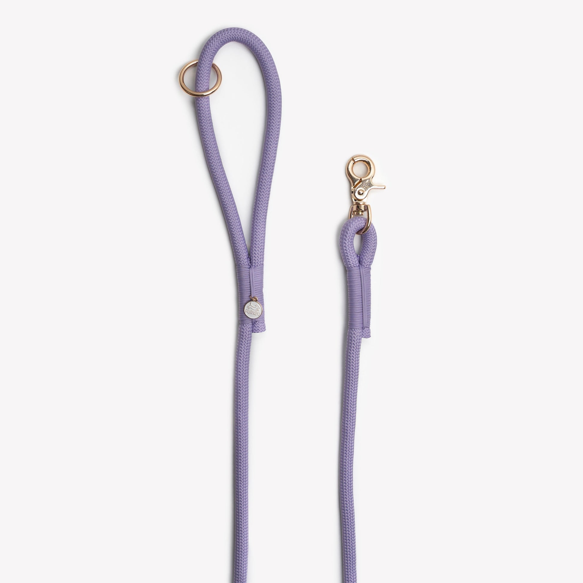 'Lavender' - Braided Rope Leash Regular Braided Leash FURLOU