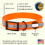 Biothane Translucent Reflective Dog Collar Dog Collar Dogline