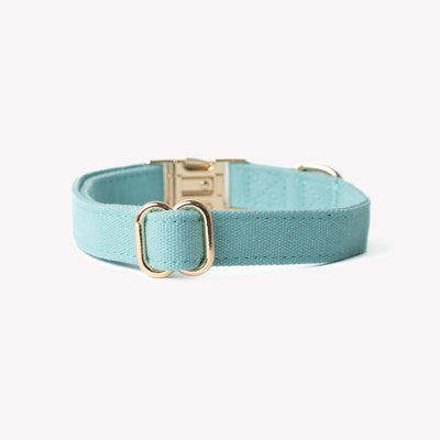 'Blue' - Canvas Dog Collar Canvas Collar FURLOU