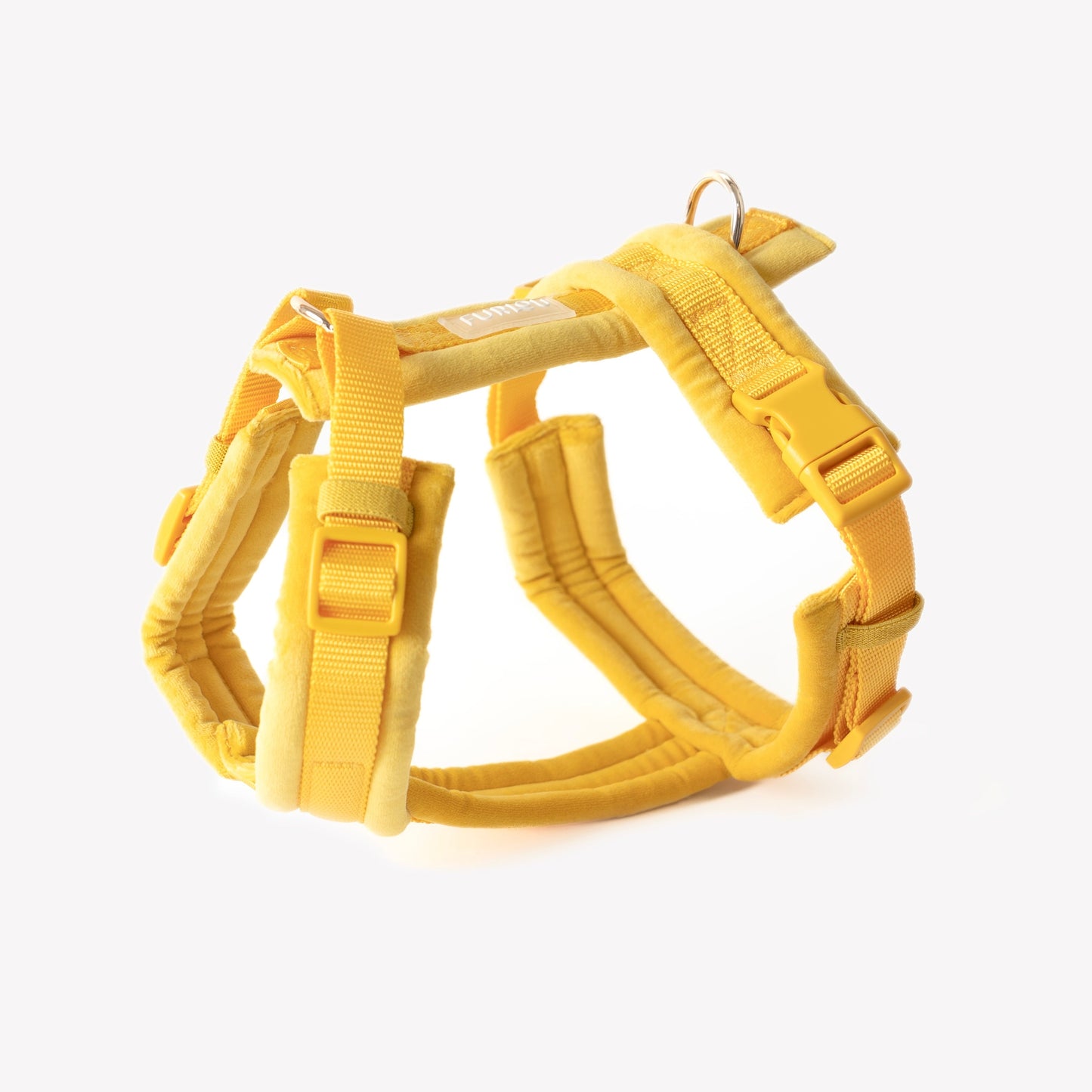 Yellow - Velvet Dog Harness Velvet Harness FURLOU
