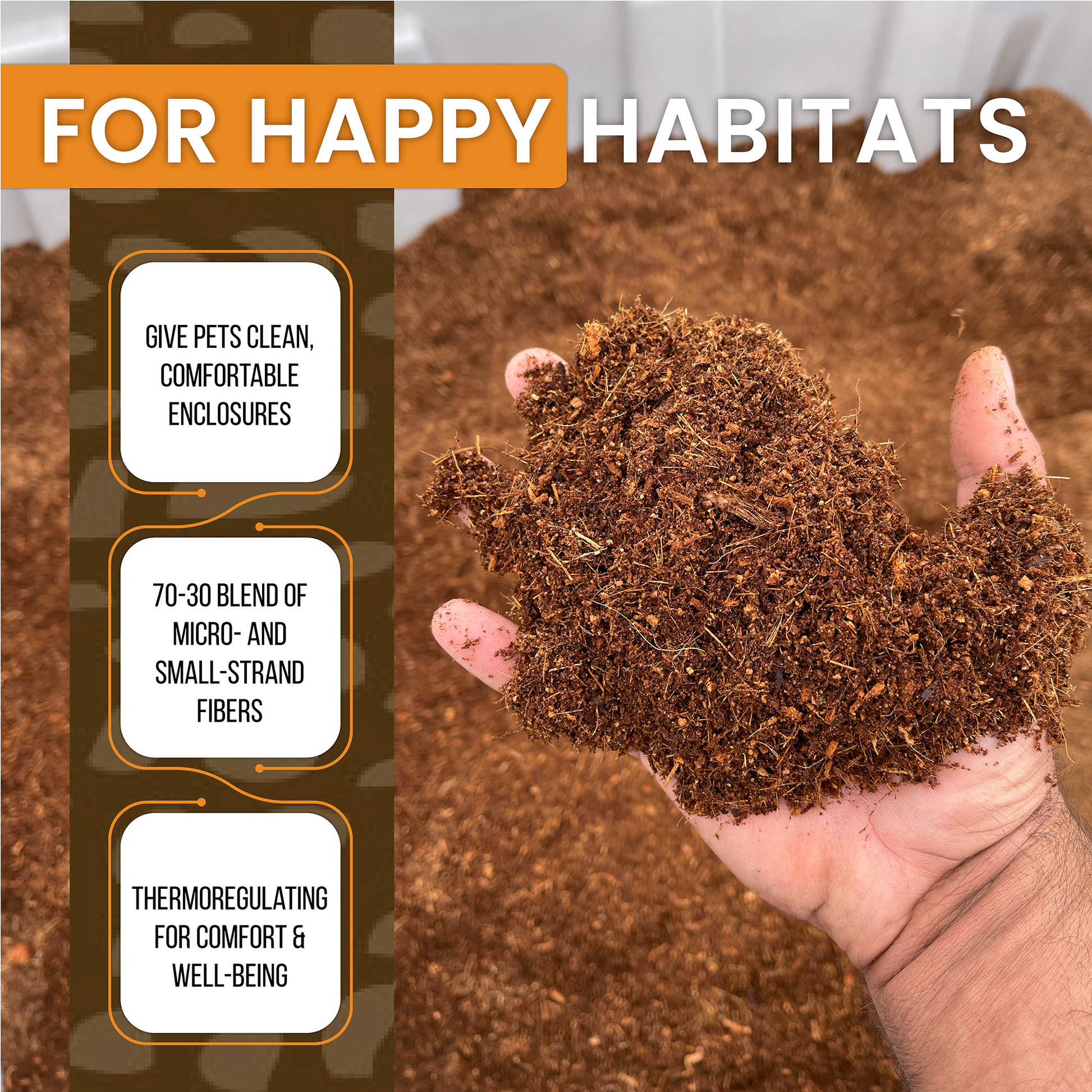 ReptiEarth Fine Coconut Fiber Mix; Ready to Use Substrate ReptiChip LLC