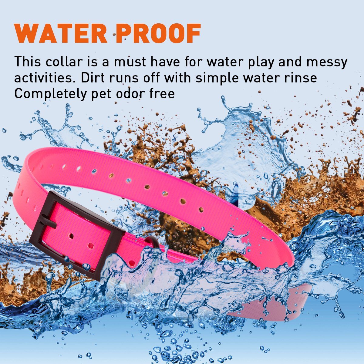 Biothane E-Collar Replacement Strap Dog Collar Dogline