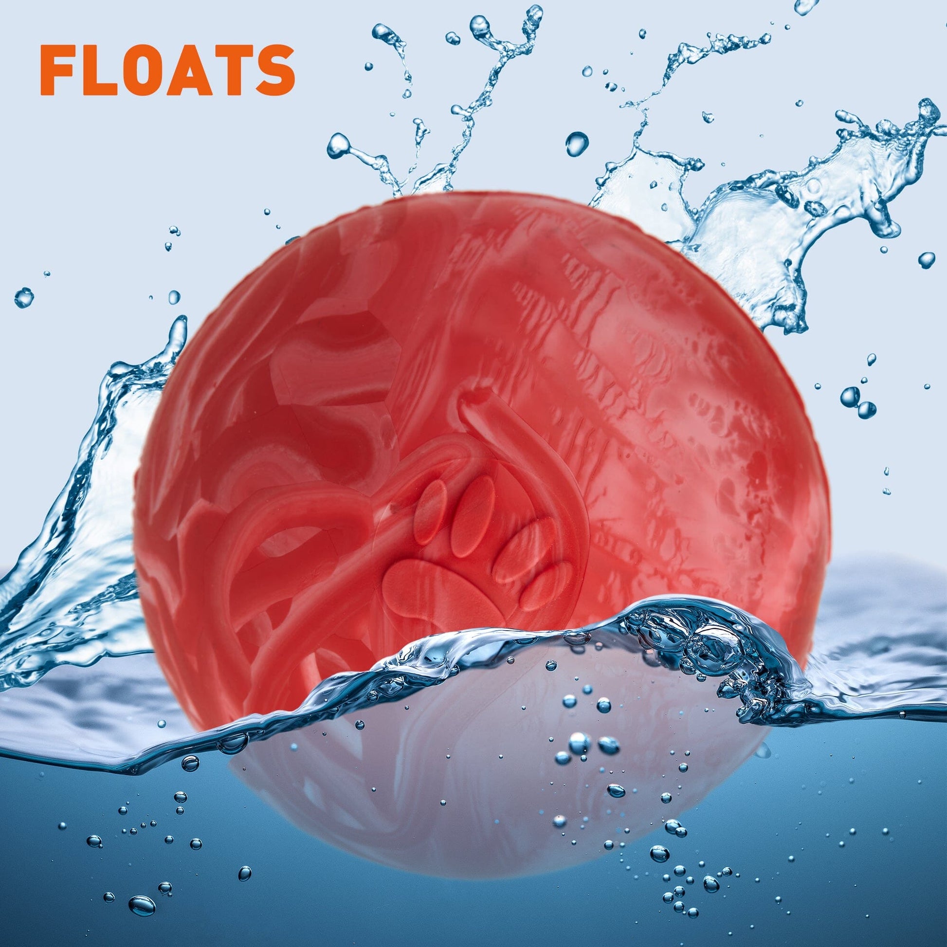 Rubber Euro Ball Dog Toys Dogline