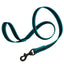 Rubber Infused Nylon Dog Leash Teal 6' 3 4" Dog Leashes Dogline