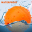 FDT Solid Rubber Dog Ball - Water Toy with Rope Dog Toys Dogline