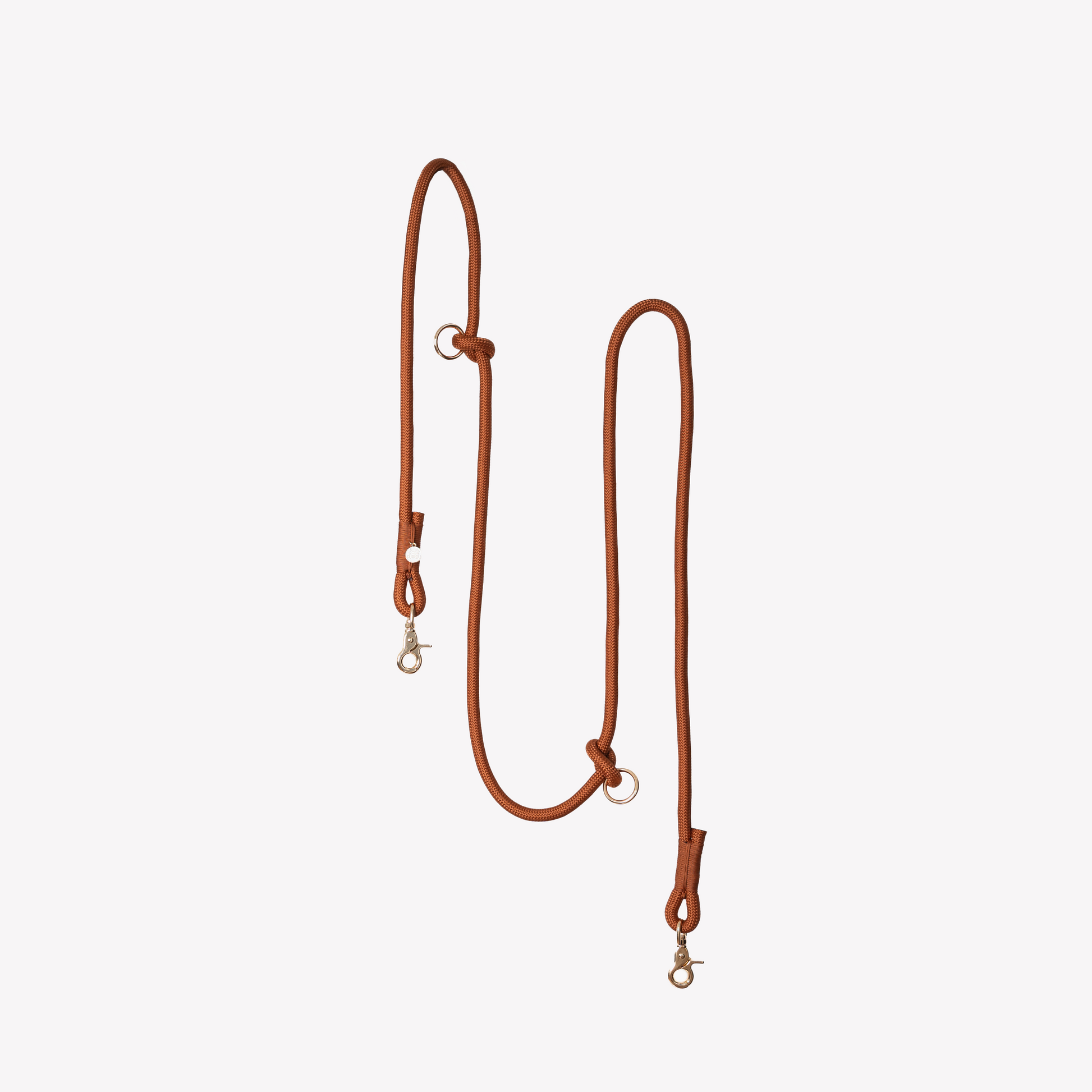 'Clay' - Hands Free Braided Leash Hands Free Braided Leash FURLOU