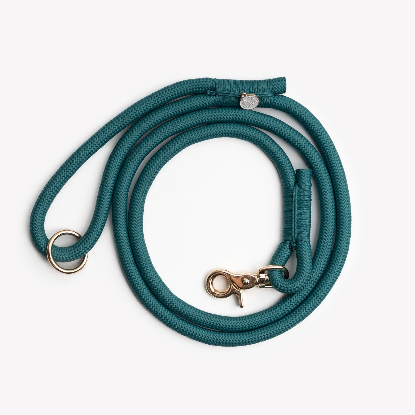 'Blue' - Braided Rope Leash Regular Braided Leash FURLOU