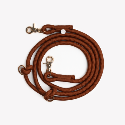 'Clay' - Hands Free Braided Leash Hands Free Braided Leash FURLOU