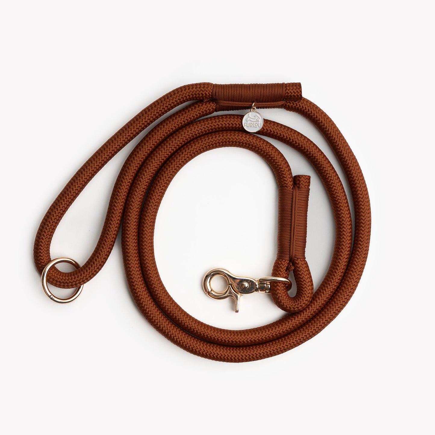 'Clay' - Braided Rope Leash Regular Braided Leash FURLOU
