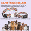 Dogline Biothane Full Color Design Printed Dog Collar with Quick Release Buckle Dog Collars Dogline