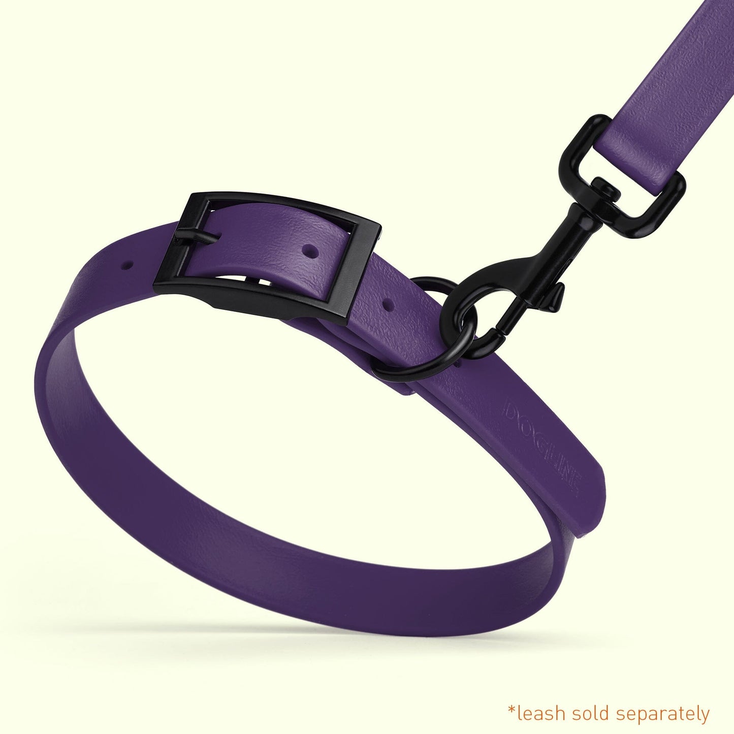 Biothane Waterproof Dog Collar - 1.5in Wide - XX-Large (24 to 28 inches) Dog Collar Dogline