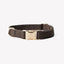 'Brown' - Canvas Dog Collar Canvas Collar FURLOU