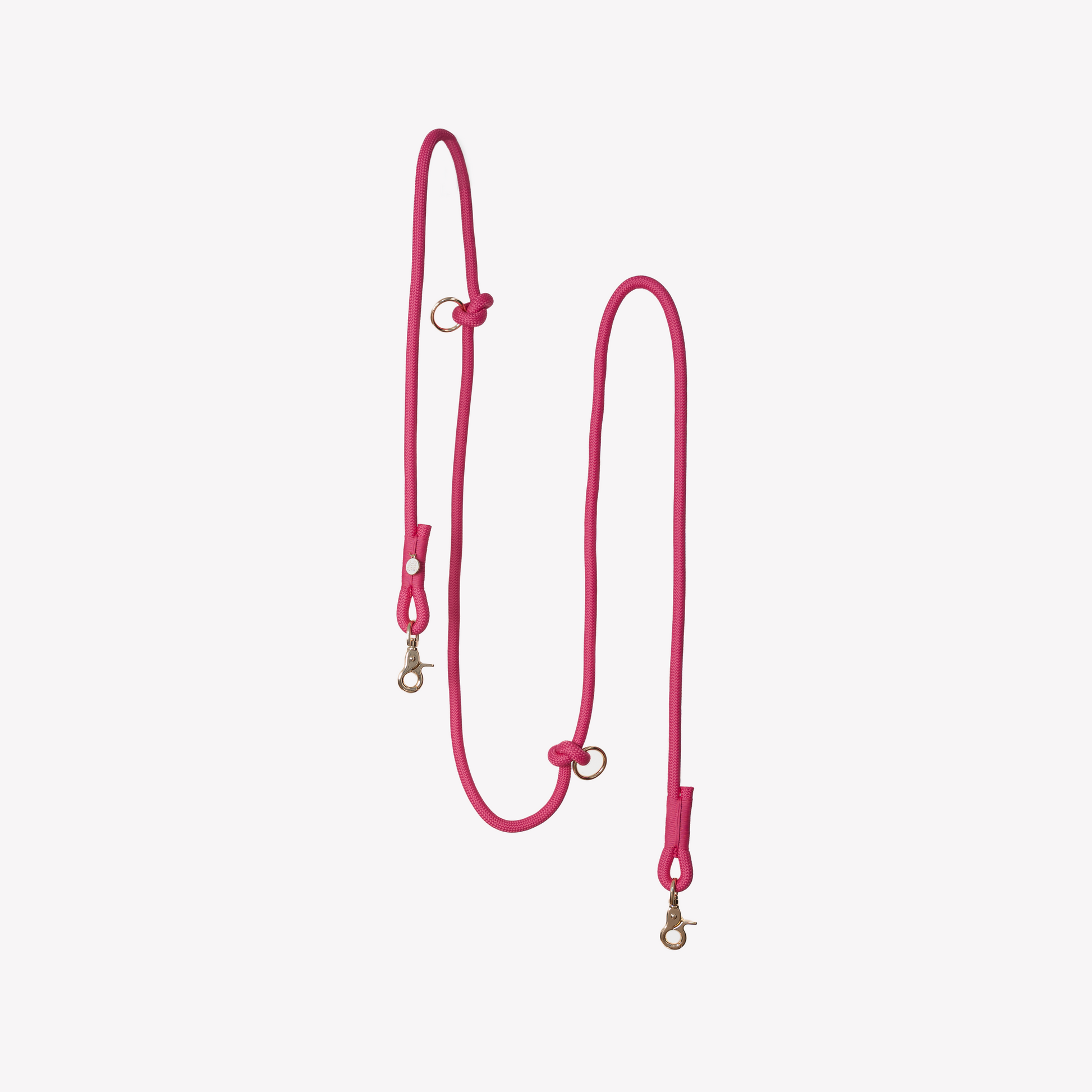 'Magenta' - Hands Free Braided Leash Hands Free Braided Leash FURLOU