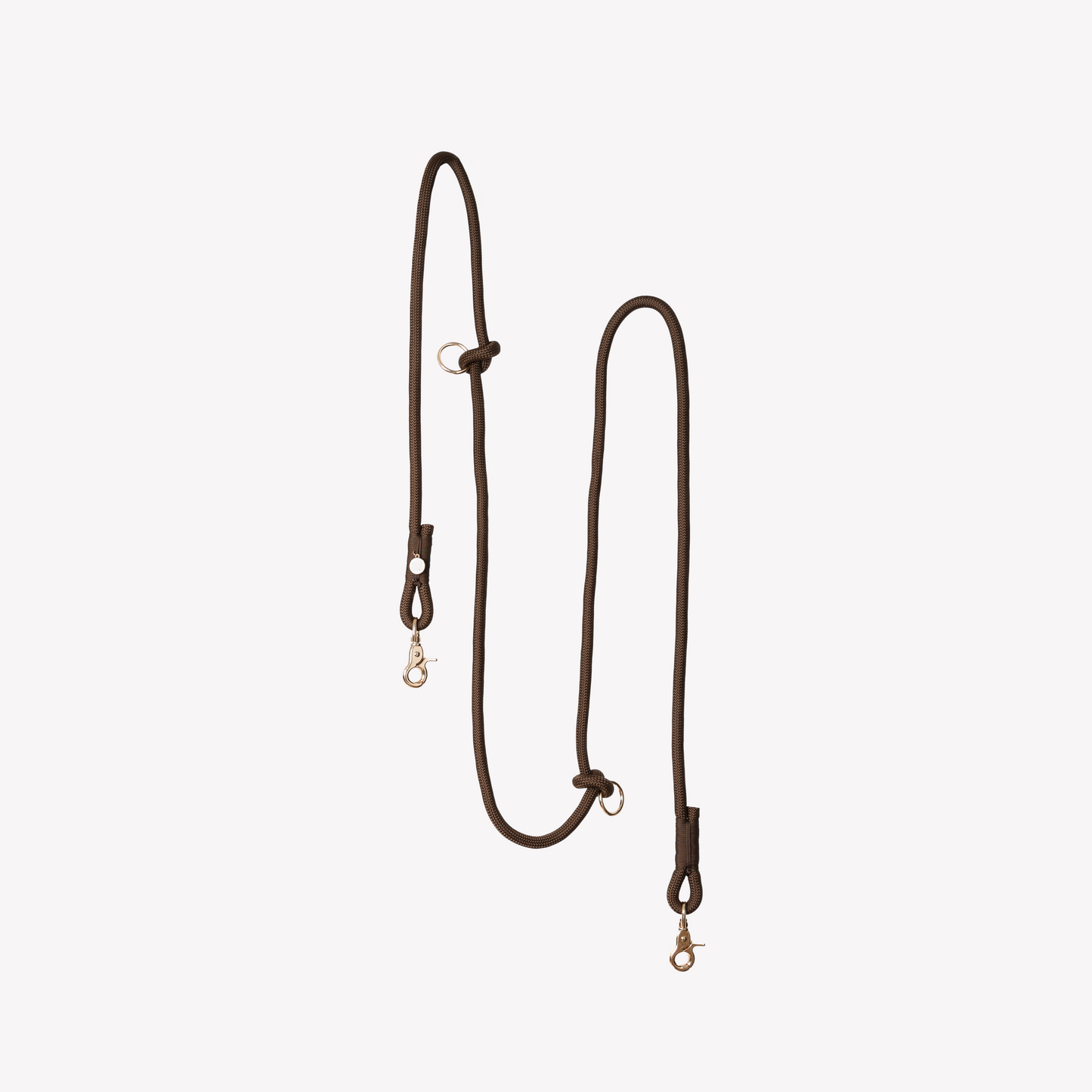 'Brown' - Hands Free Braided Leash Hands Free Braided Leash FURLOU