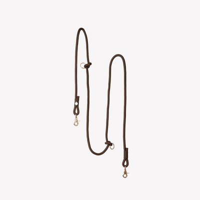 'Brown' - Hands Free Braided Leash Hands Free Braided Leash FURLOU