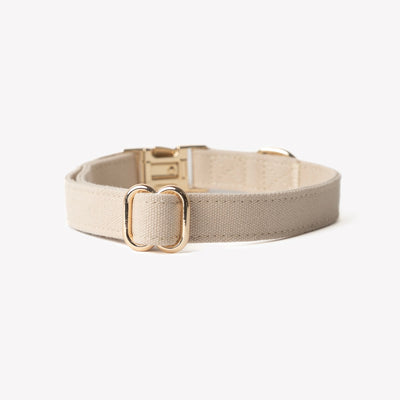 'Tan' - Canvas Dog Collar Canvas Collar FURLOU