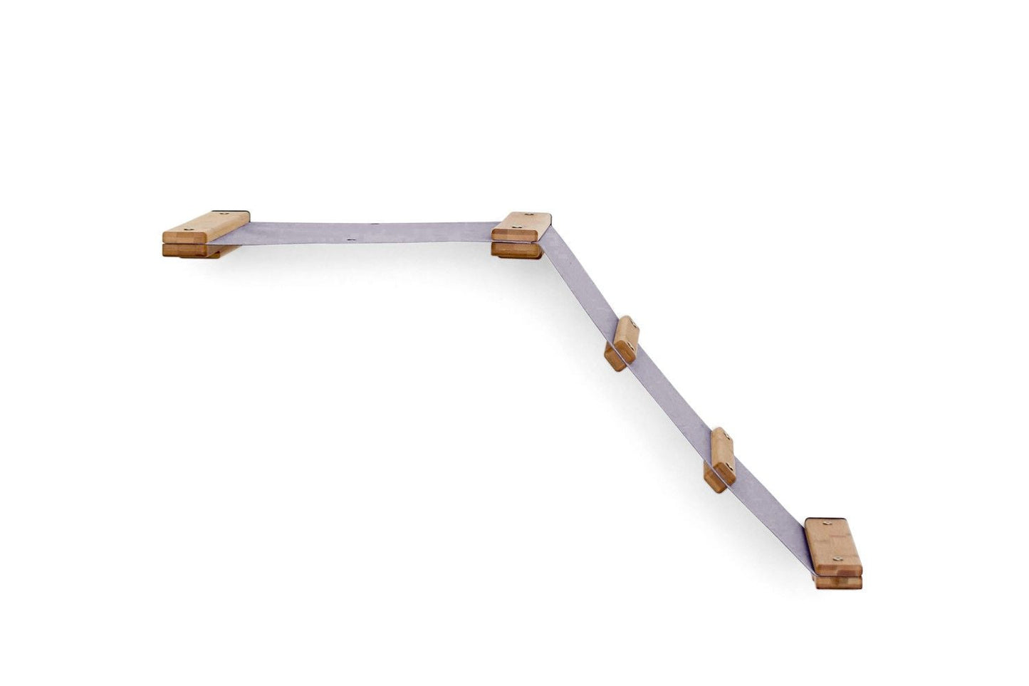 The Lift- Cat Hammock Bed Natural Bamboo Charcoal Gray Canvas Cat Hammock Catastrophic Creations