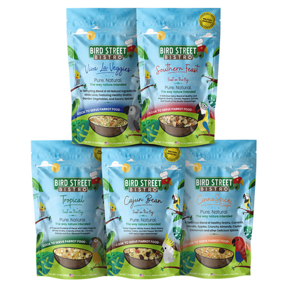 Parrot Food Sample Pack Parrot Food Bird Street Bistro