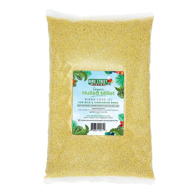 Organic Hulled Millet - 5 lbs. Animals & Pet Supplies Bird Street Bistro