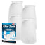 Aquatic Experts Aquatic Experts 4" Ring Aquarium Filter Sock 100 Micron for Saltwater & Reef Aquariums 8" 4 Pack Aquatic Experts