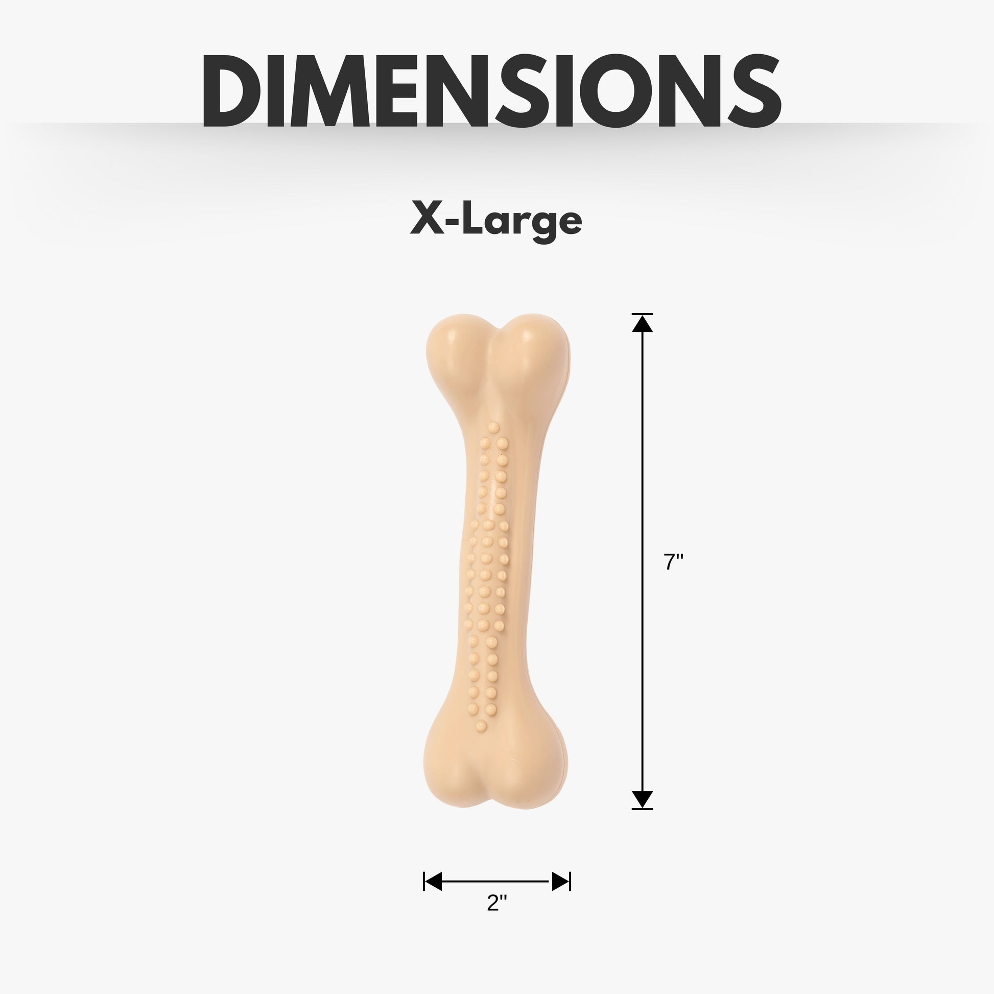 Country Living Nylon Chew Bone Toy for Dogs (Chicken-Flavored), Ideal for Heavy Chewers Chew Toys American Pet Supplies