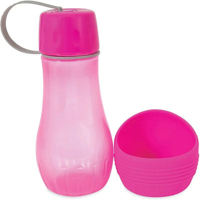 Petmate REPLENDISH TRAVEL BOTTLE 16OZ Pink Dog Travel Bottles and Bowls K9 Outdoors