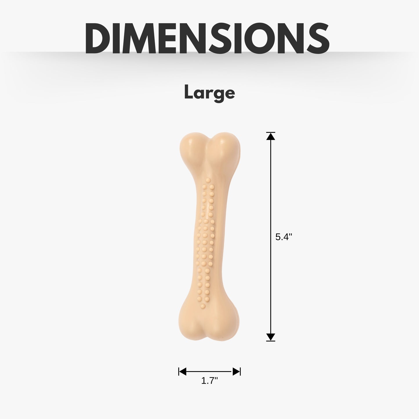 Country Living Nylon Chew Bone Toy for Dogs (Chicken-Flavored), Ideal for Heavy Chewers Chew Toys American Pet Supplies