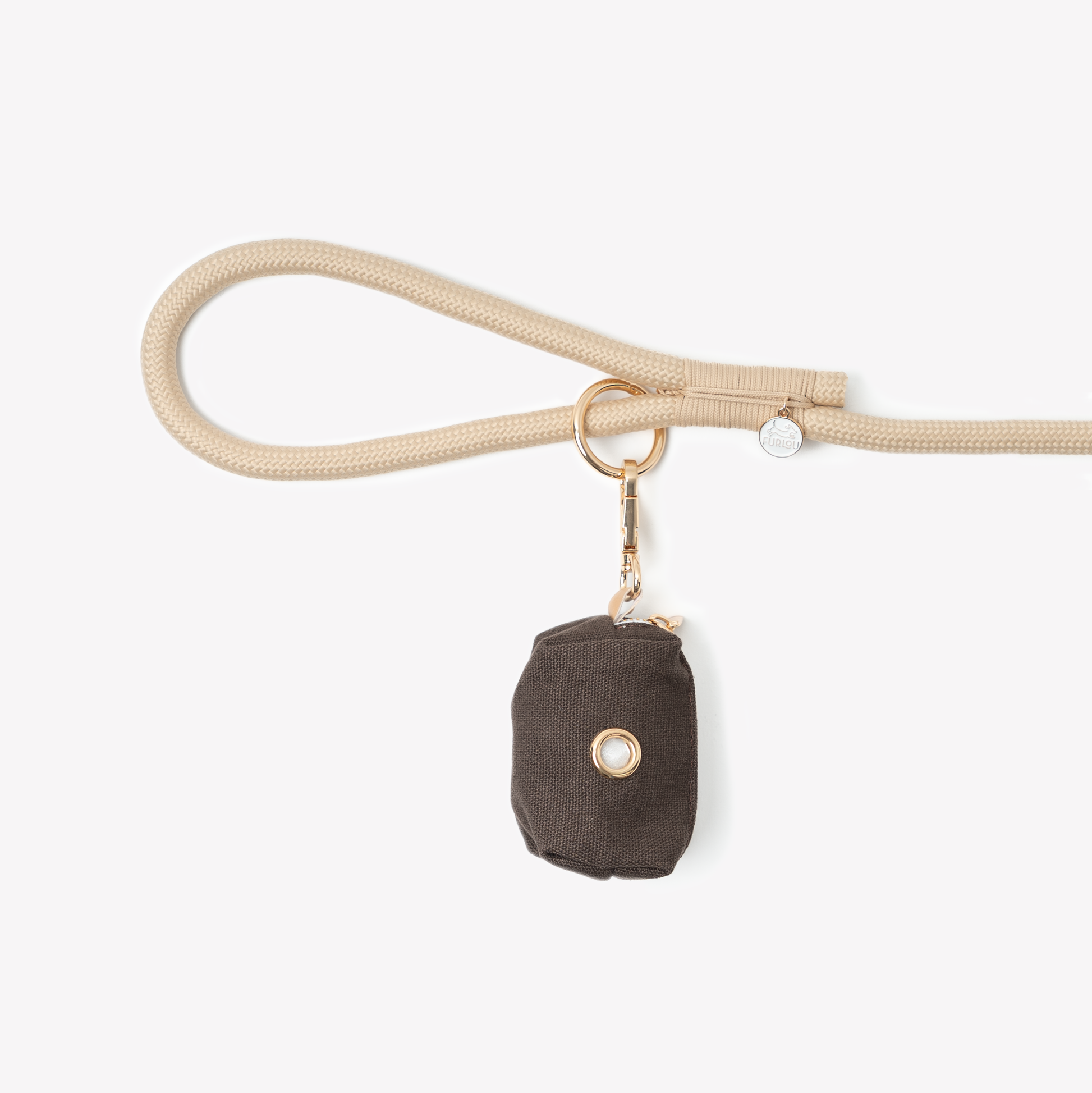 'Brown' - Poop Bag Holder Poop Bag Holder FURLOU