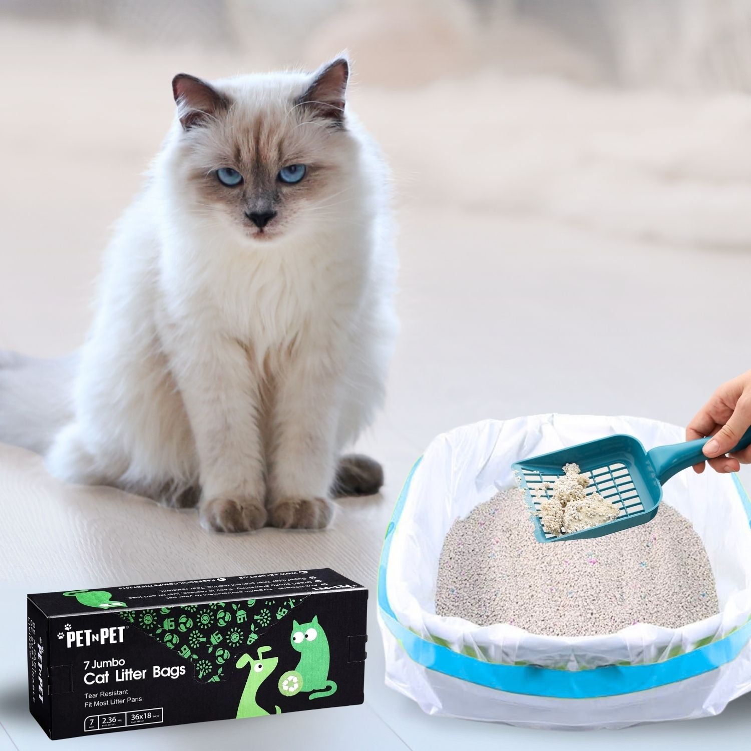 Jumbo Cat Litter Box Liners Pet N Pet ®
