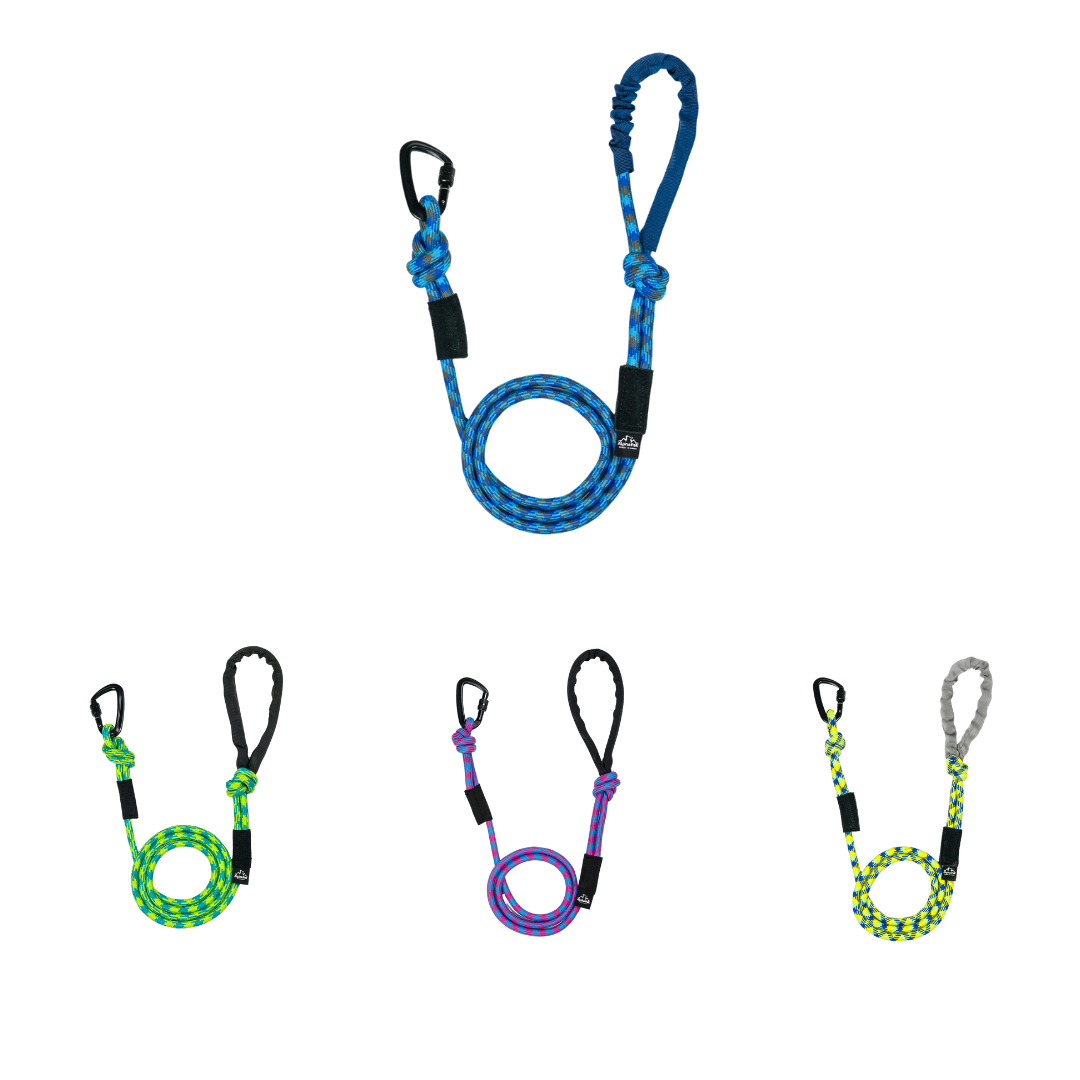 10MM Adventure Kernmantle Rope Dog Leash CLIMBING ROPE LEASH Alpha Pak