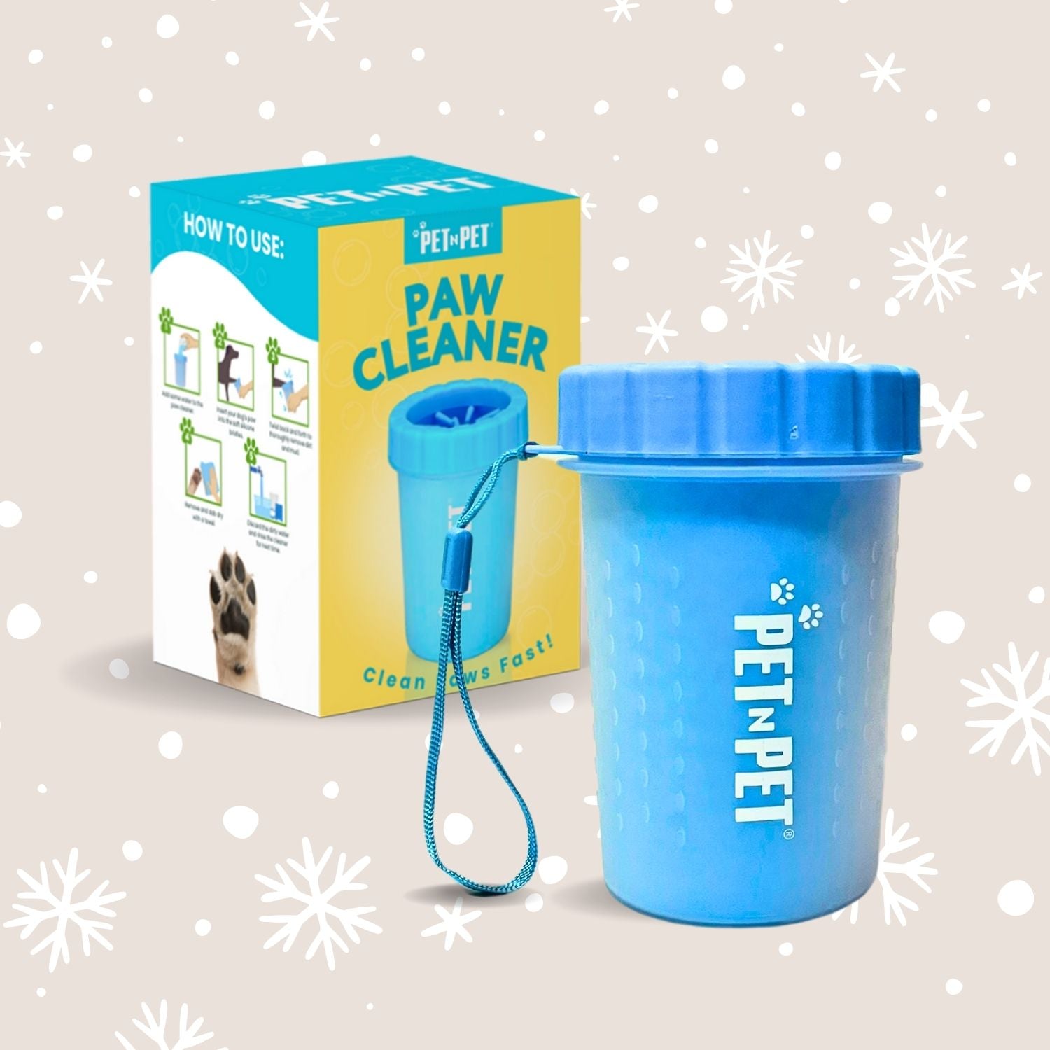 Dog Paw Washer and Cleaner Blue Paw Cleaner Pet N Pet ®