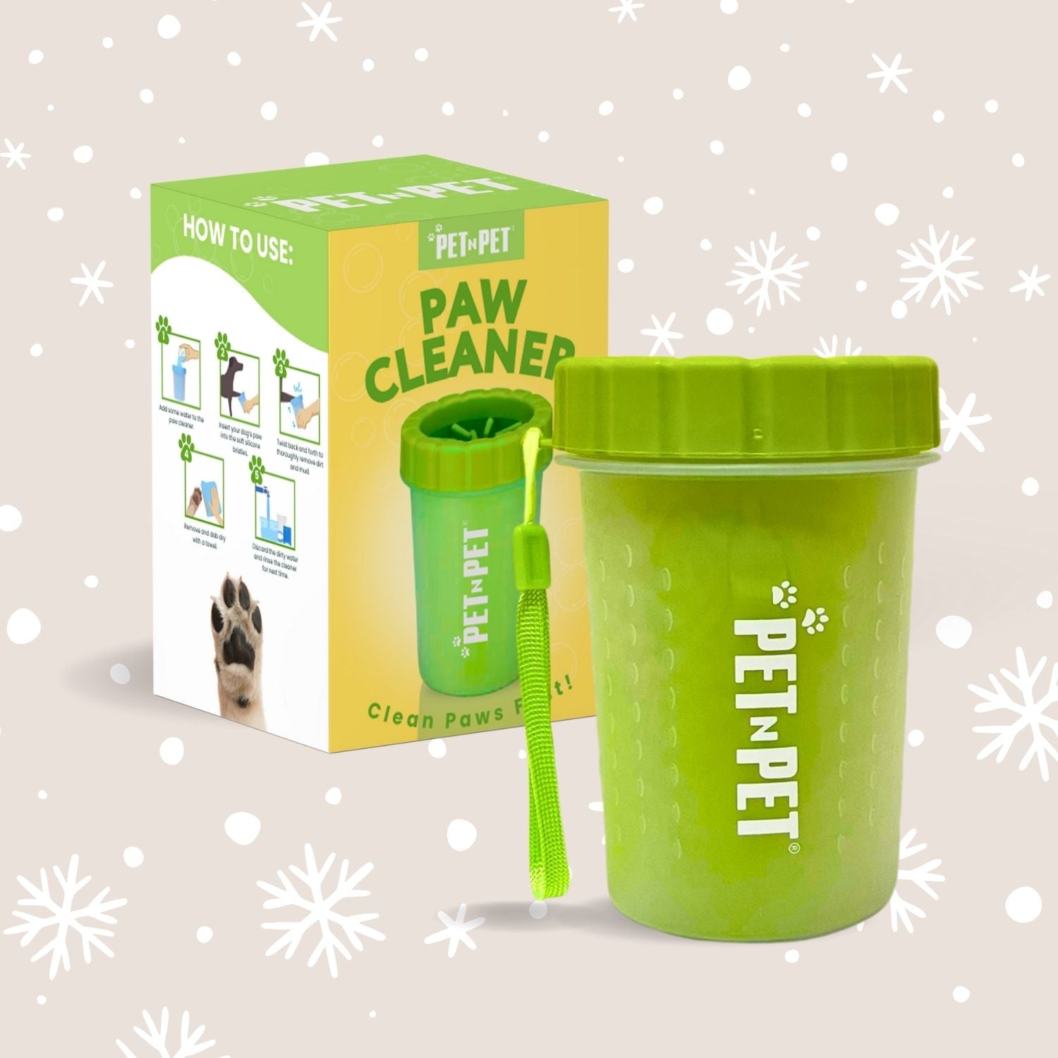 Dog Paw Washer and Cleaner Green Paw Cleaner Pet N Pet ®