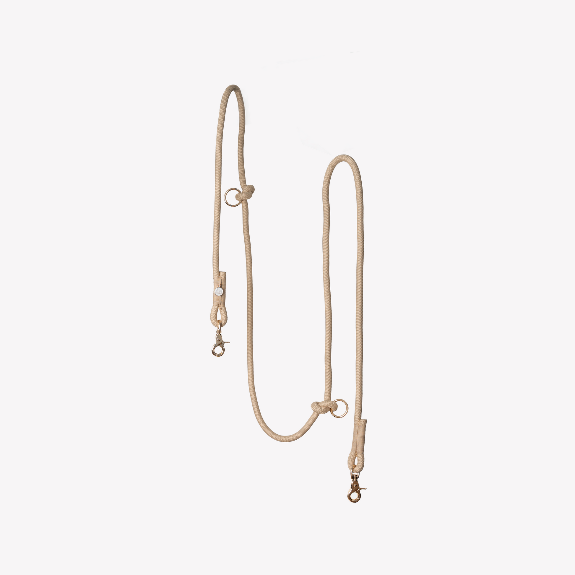 'Tan' - Hands Free Braided Leash Hands Free Braided Leash FURLOU