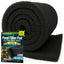 Classic Koi Pond Filter Pad COARSE - Black Bulk Roll Filter Media, Ultra-Durable Latex Coated for Fish Ponds 1" Thick 12" x 72" Aquatic Experts