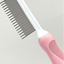 Detangling Pet Comb with Long & Short Stainless Steel Teeth for Removing Matted Fur Grooming The Charleston Cat Groomer