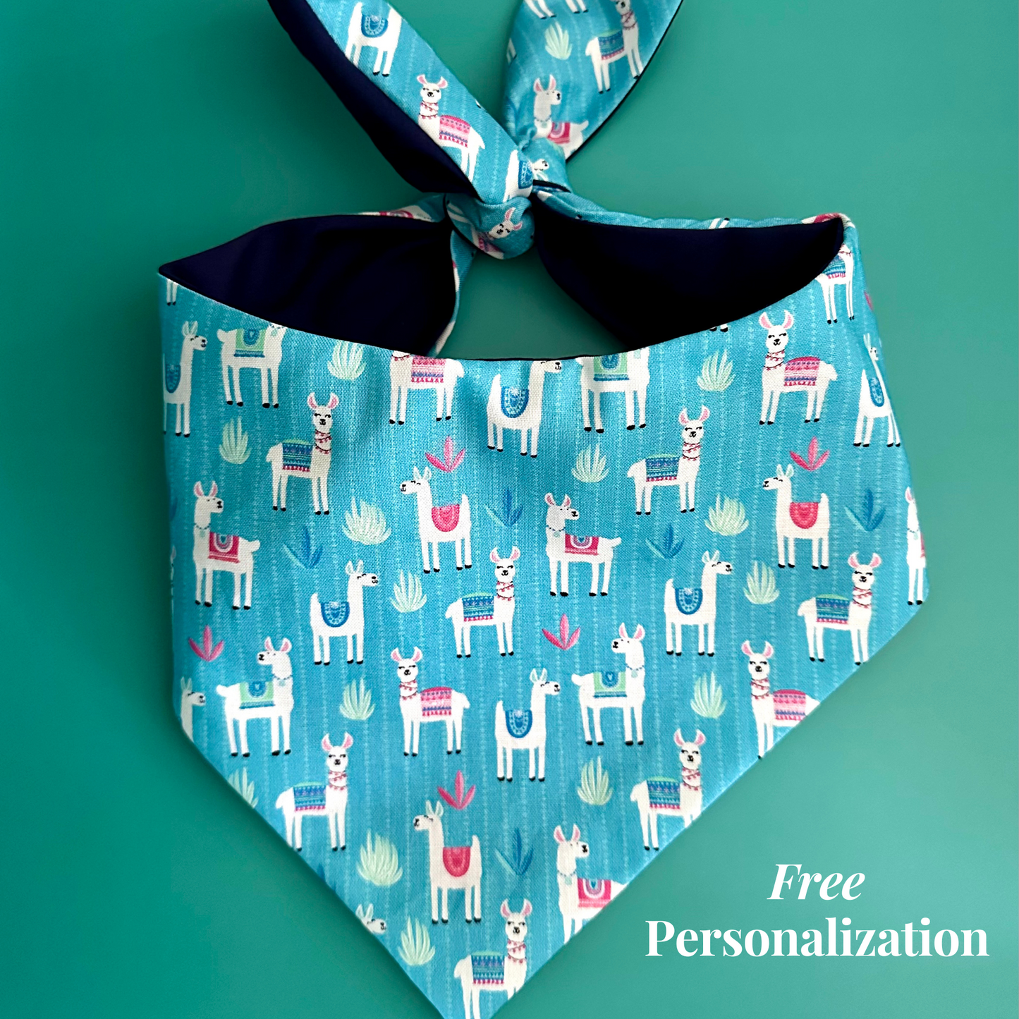 Llama Dog Bandana Dog Bandana Happy Tails Outfitters