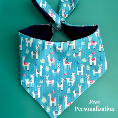 Llama Dog Bandana Dog Bandana Happy Tails Outfitters
