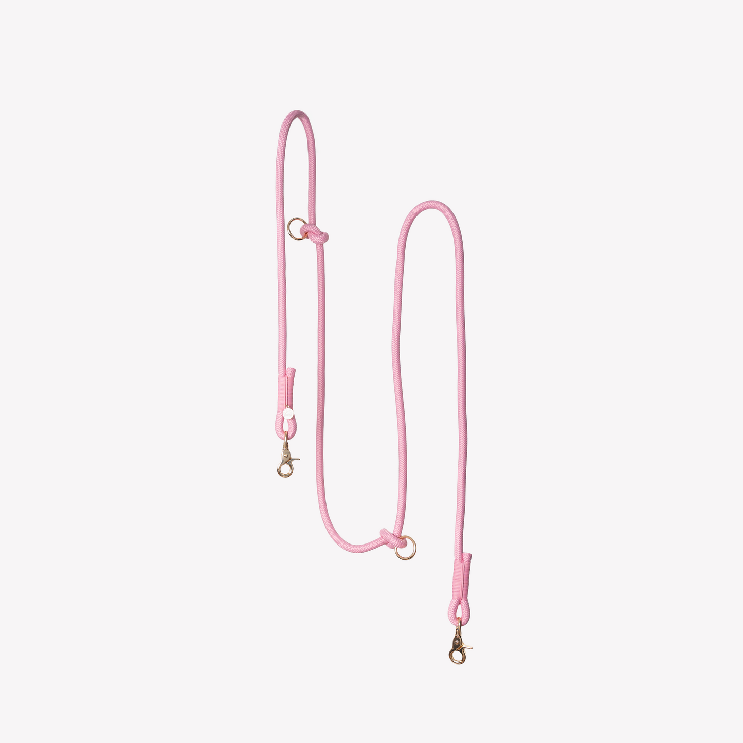 'Pink' - Hands Free Braided Leash Hands Free Braided Leash FURLOU