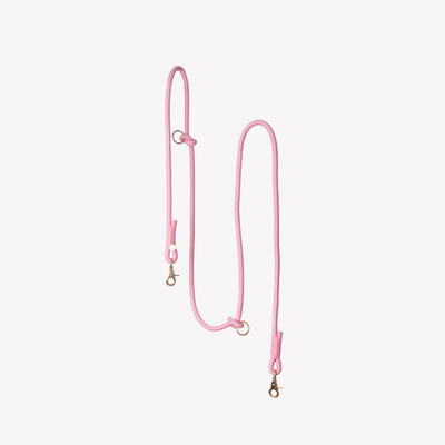 'Pink' - Hands Free Braided Leash Hands Free Braided Leash FURLOU