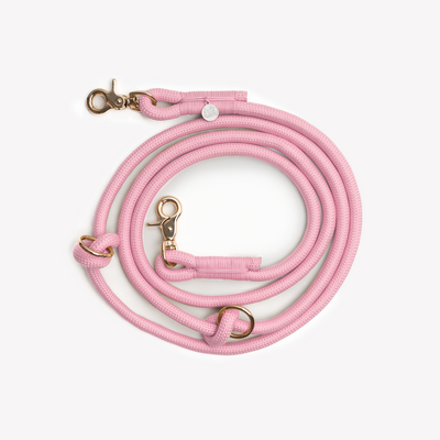 'Pink' - Hands Free Braided Leash Hands Free Braided Leash FURLOU