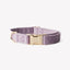 'Lilac' - Velvet Dog Collar Velvet Collar FURLOU