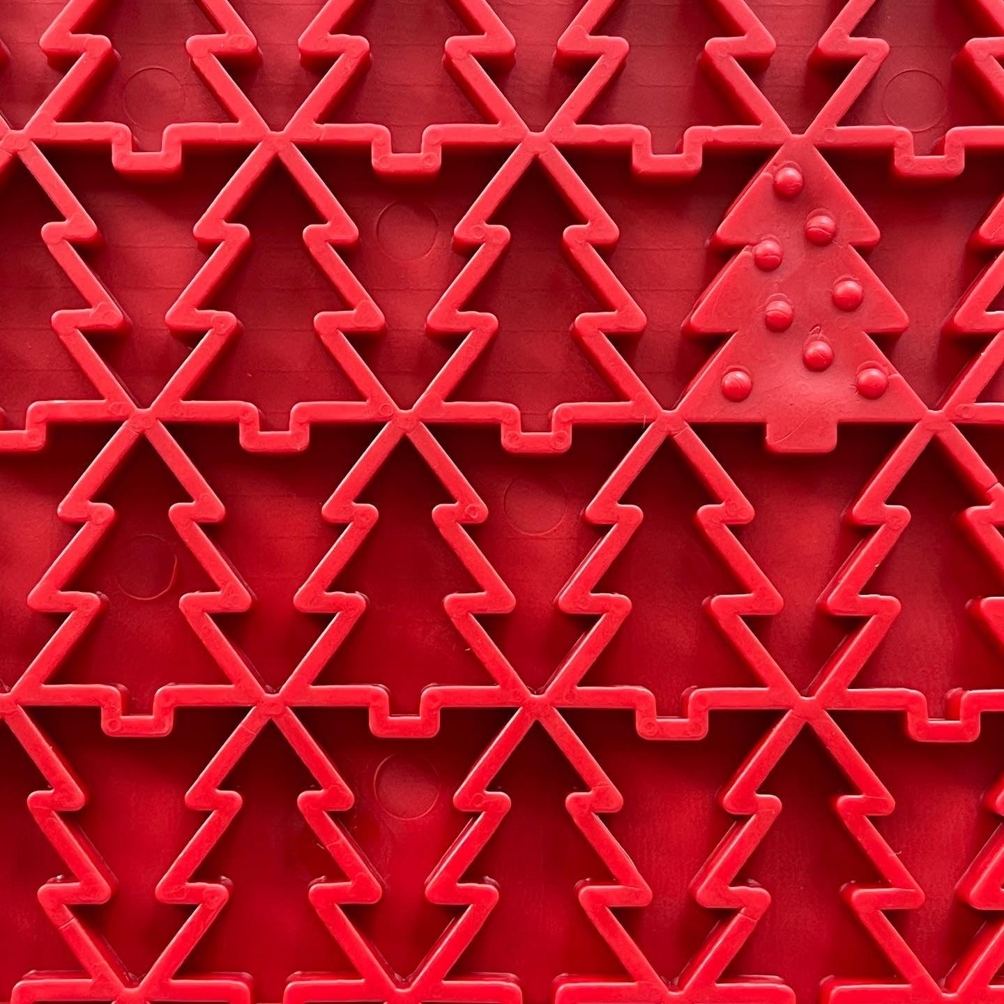 "Peace" Christmast Tree Dog Lick Mat | eMat Enrichment Lick Mat | SodaPup EMAT SodaPup/True Dogs, LLC