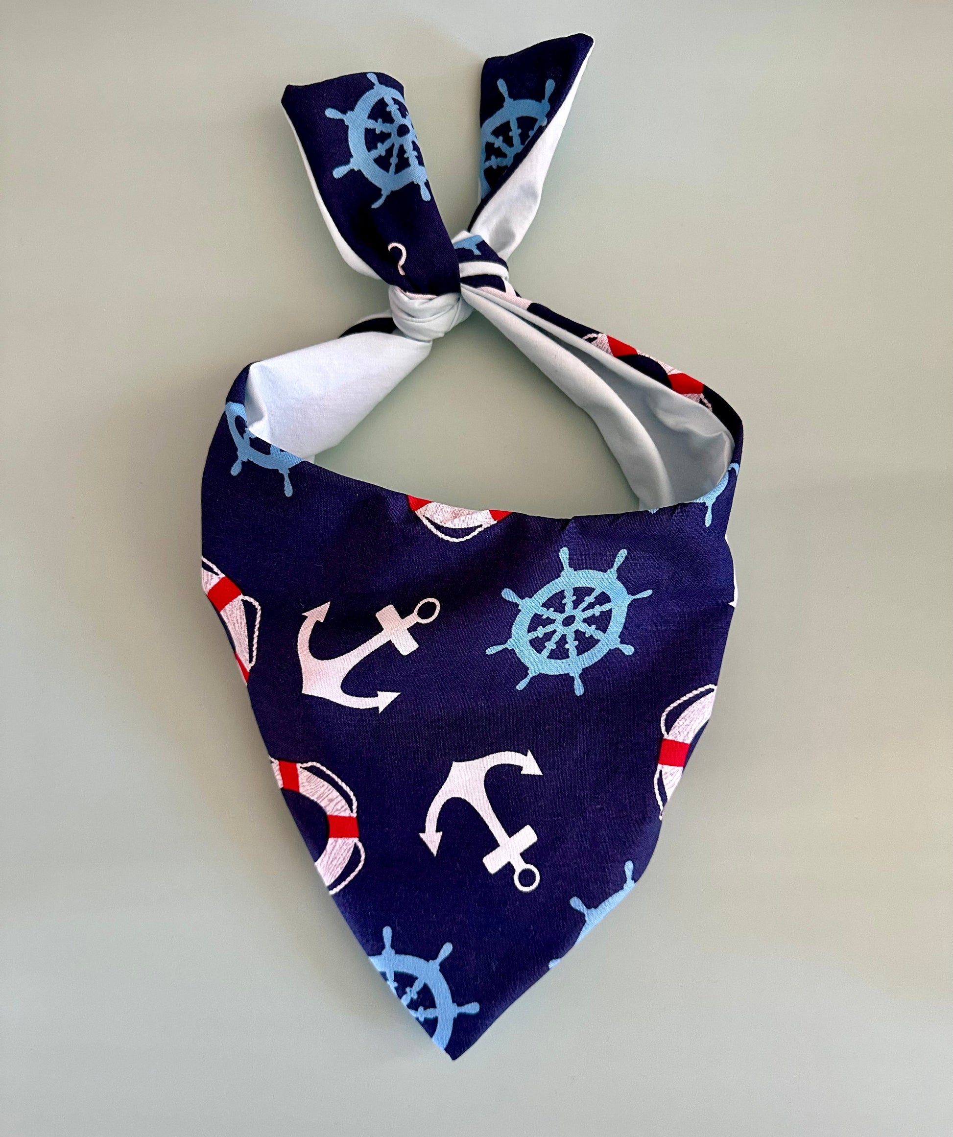 Nautical Dog Bandana New Arrivals Dog Bandana Happy Tails Outfitters