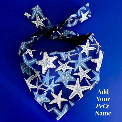 Starfish Dog Bandana Dog Bandana Happy Tails Outfitters